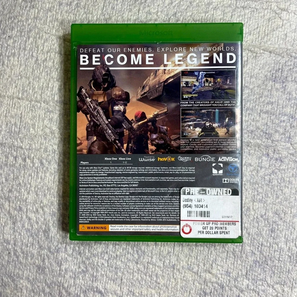 Destiny for‎ Xbox One